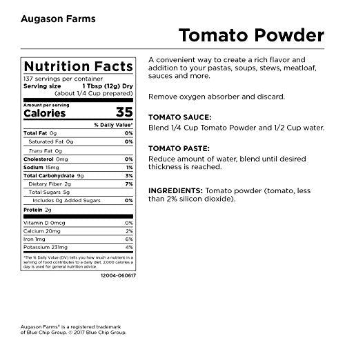 Augason Farms  トマトパウダー緊急食料貯蔵3ポンド10オンス0缶 3