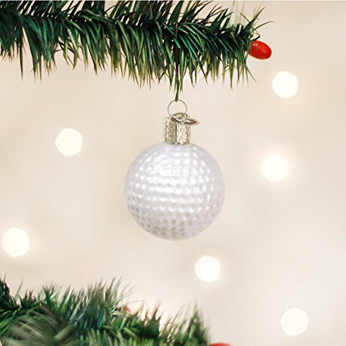 Old World Christmas  クリスマスオーナメント ゴルフボール ガラス吹きオーナメント クリスマスツリー用 2
