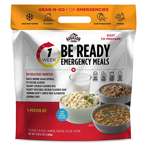 Augason Farms BE Ready 1 週間の緊急食料供給  25 年の貯蔵寿命 1
