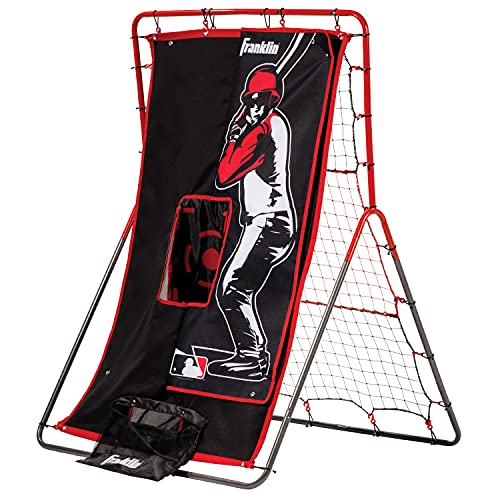 Franklin Sports 野球ピッチングターゲットとリバウンダーネット 2 in 1 1
