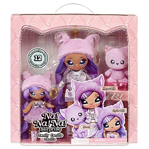 ナ！ナ！ナ！ サプライズ Family ソフトドール マルチパック ファッションドール2体  かわいいペット 6