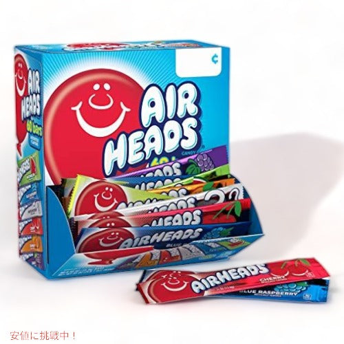 Airheads キャンディバー バラエティボックス　60個入り 1
