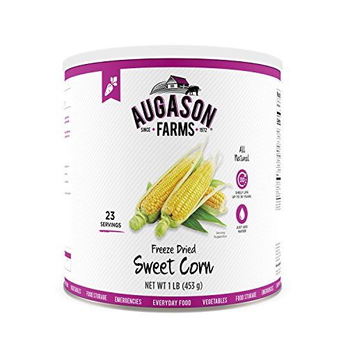Augason Farms Freeze Dried Sweet Corn 1 lb No. 10 Can 1