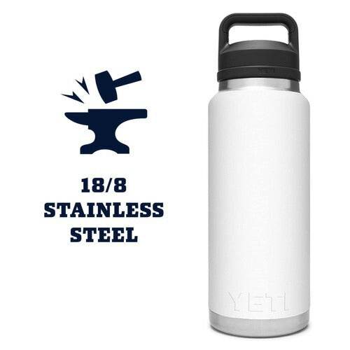 YETI Rambler 36 oz Bottle With Chug Cap White / イエティ ランブラー 36oz ボトル チャグキャップ付 9