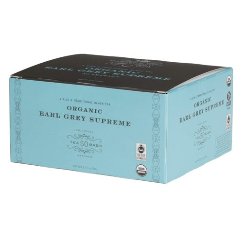 ハーニー＆サンズ Harney & Son's オーガニック アールグレイ  Organic Earl Grey Supreme Teabags,50ct 3.17oz(90g) / スプリーム ティーバッグ 50袋入り 1