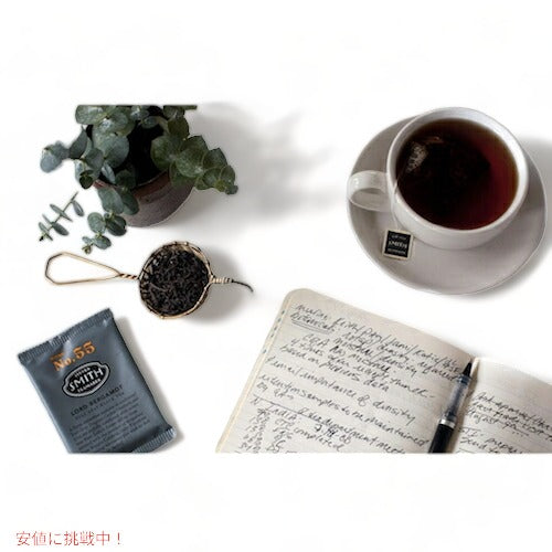 Smith Teamaker Lord Bergamot No. 55 Earl Grey 15 Sachets, 1.2oz(34g) / スミス・ティーメーカー No. 55 ロードベルガモット [アールグレイ] 15袋入り 4