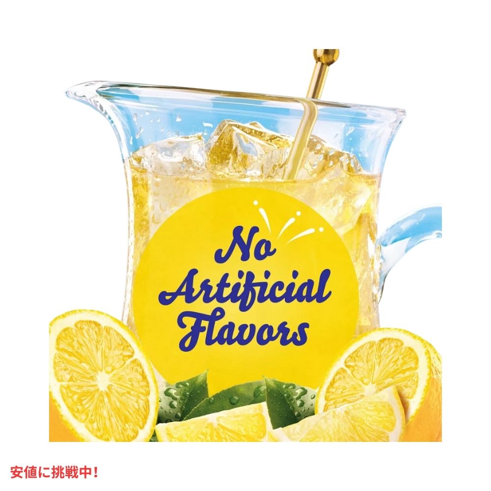 クリスタルライト Crystal Light レモネード ドリンクミックス 0.53オンス/6本入り Natural Lemonade Drink Mix 0.53oz/6pk 6