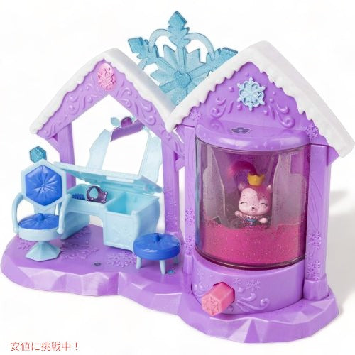 ハッチマルズ Hatchimals うまれて! ウーモ ミニ グリターサロン プレイセット 限定ウーモミニ2匹 アメリカーナがお届け! 4