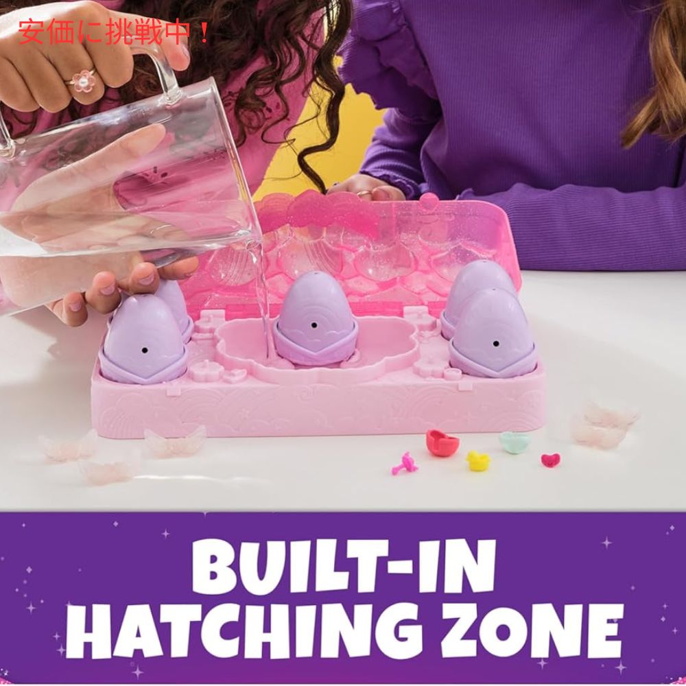 Hatchimals Alive ハッチマルズアライブ レインボースプラッシュエッグカートン フィギュア5個入り3歳以上 Rainbow Splash Egg Carton 5pcs Figures Age 3+ 2