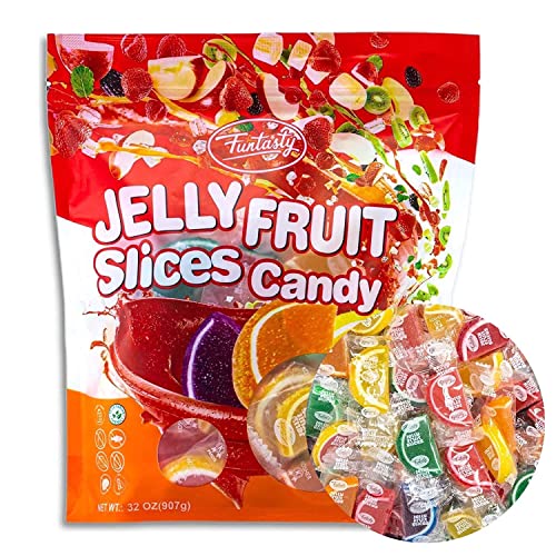 Funtasty Fruit Slices Jelly Candy, Individually Wrapped … 1