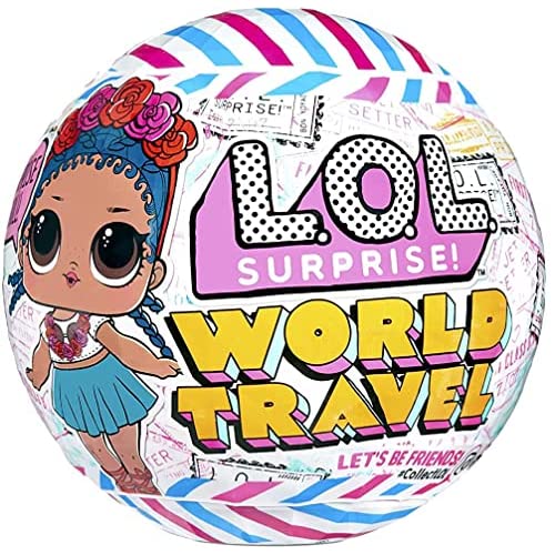 L.O.L Surprise LOL サプライズ  World Travel ドール 8つのサプライズ付き 1