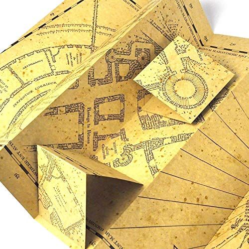 ハリーポッター　忍びの地図 レプリカ　オフィシャル・ライセンス商品Harry Potter Marauder's Map 5