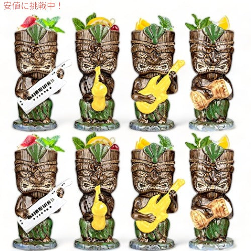ティキ グラス マグカップ カクテル用 ティキ マグカップ 8個セット 1