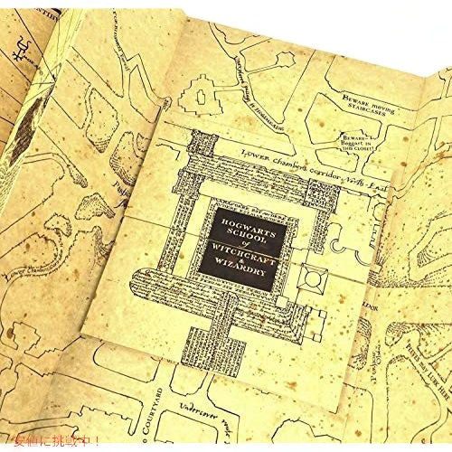 ハリーポッター　忍びの地図 レプリカ　オフィシャル・ライセンス商品Harry Potter Marauder's Map 3