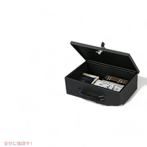 KYODO 耐火ドキュメントボックス キーロック付き 貴重品用安全収納ボックス ベージュ 7