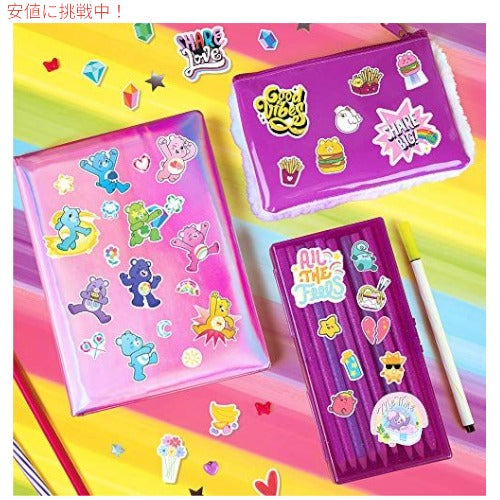 ファッションエンジェル ケアベア1000+ 超かわいい40ページのステッカーブック 4