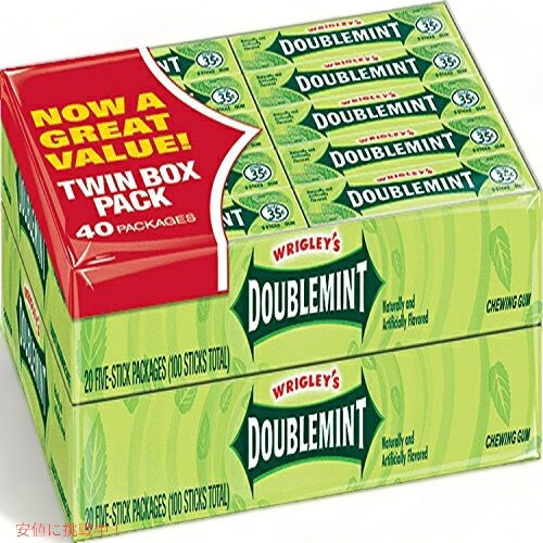 Wrigley's Doublemint Gum リグレーダブルミントガム バリューパック 1