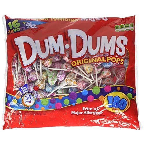 Dum Dum Pops 180 ct バッグ - アソート フレーバー 1