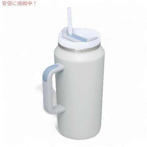 スタンレー STANLEY クエンチャー Quencher Flowstate フローステート ステンレス真空断熱タンブラー 蓋・ストロー付き (フォグ) Tumbler 1.89L/64oz Fog 2