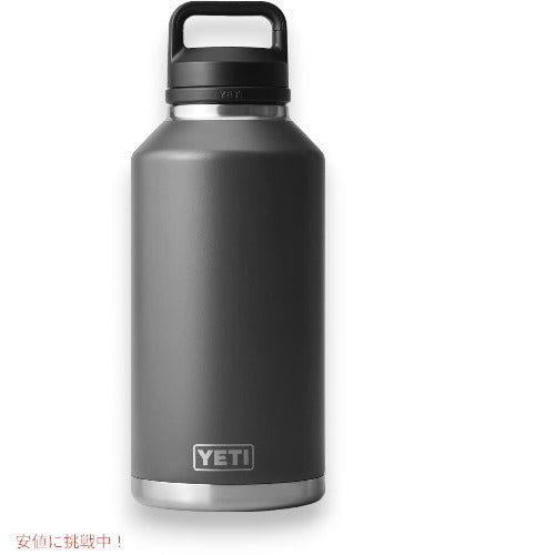 YETI Rambler 64 oz Bottle With Chug Cap Charcoal / イエティ ランブラー 64oz ボトル チャグキャップ付き 1.9リットル 4