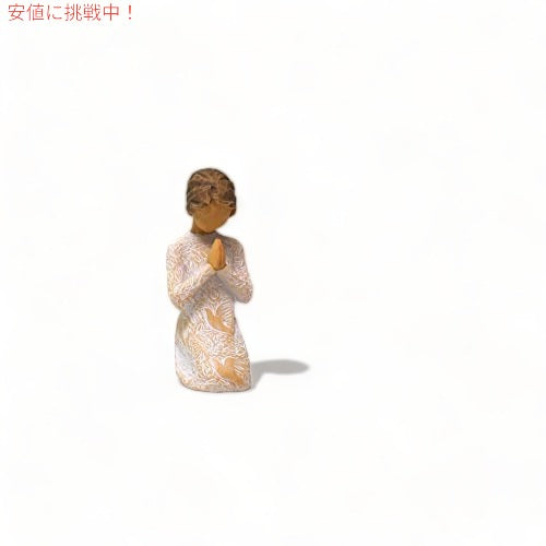 Willow Treeの平和の祈り、彫刻されたハンドペイントのフィギュア 6