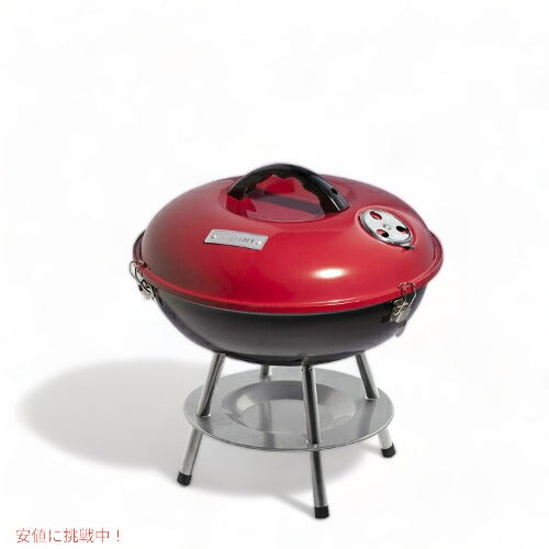 クイジナート 35.5cmポータブルグリル Cuisinart CCG190RB レッド アメリカーナがお届け! 2