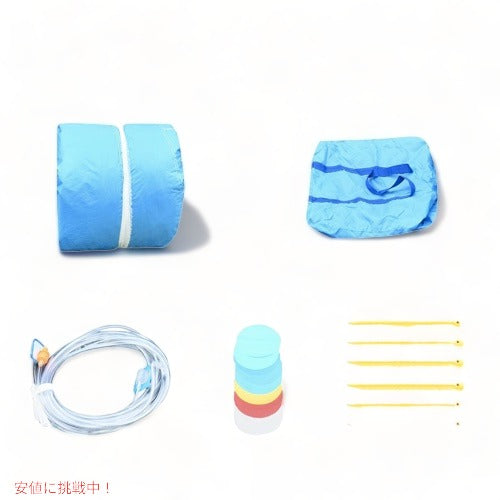 すべり台付き巨大プール　ビニールプール　家庭用プール　 インフレータブル ウォータースライド 大型プール HONEY JOY ア アメリカーナがお届け! 3