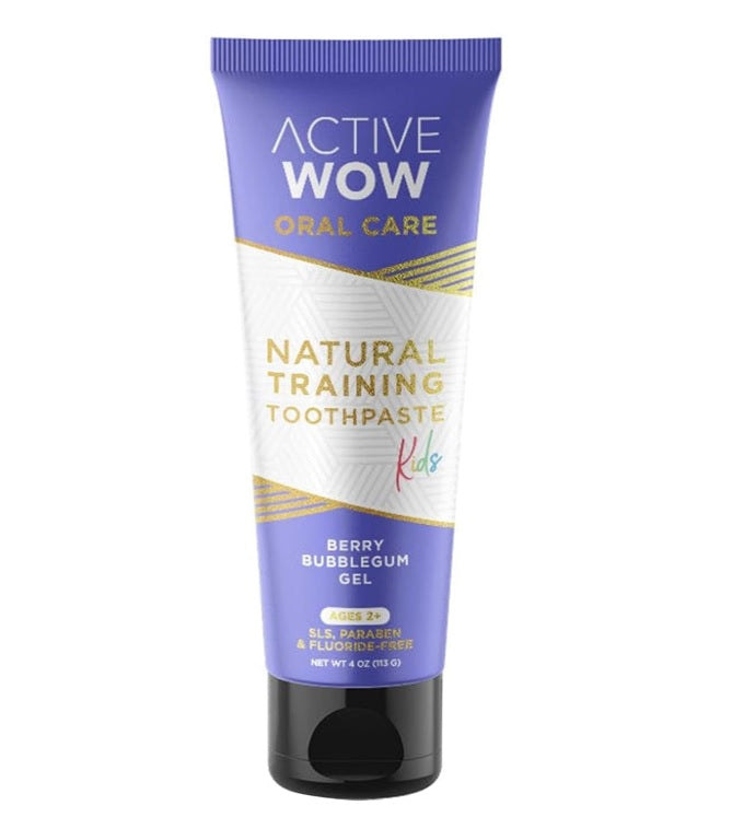 Active Wow トレーニング用キッズ歯磨き粉、ベリー・バブルガム 4oz 1
