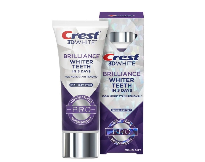 Crest 3Dホワイト ブリリアンス プロ エナメルプロテクト歯磨き粉 - 3オンス 1