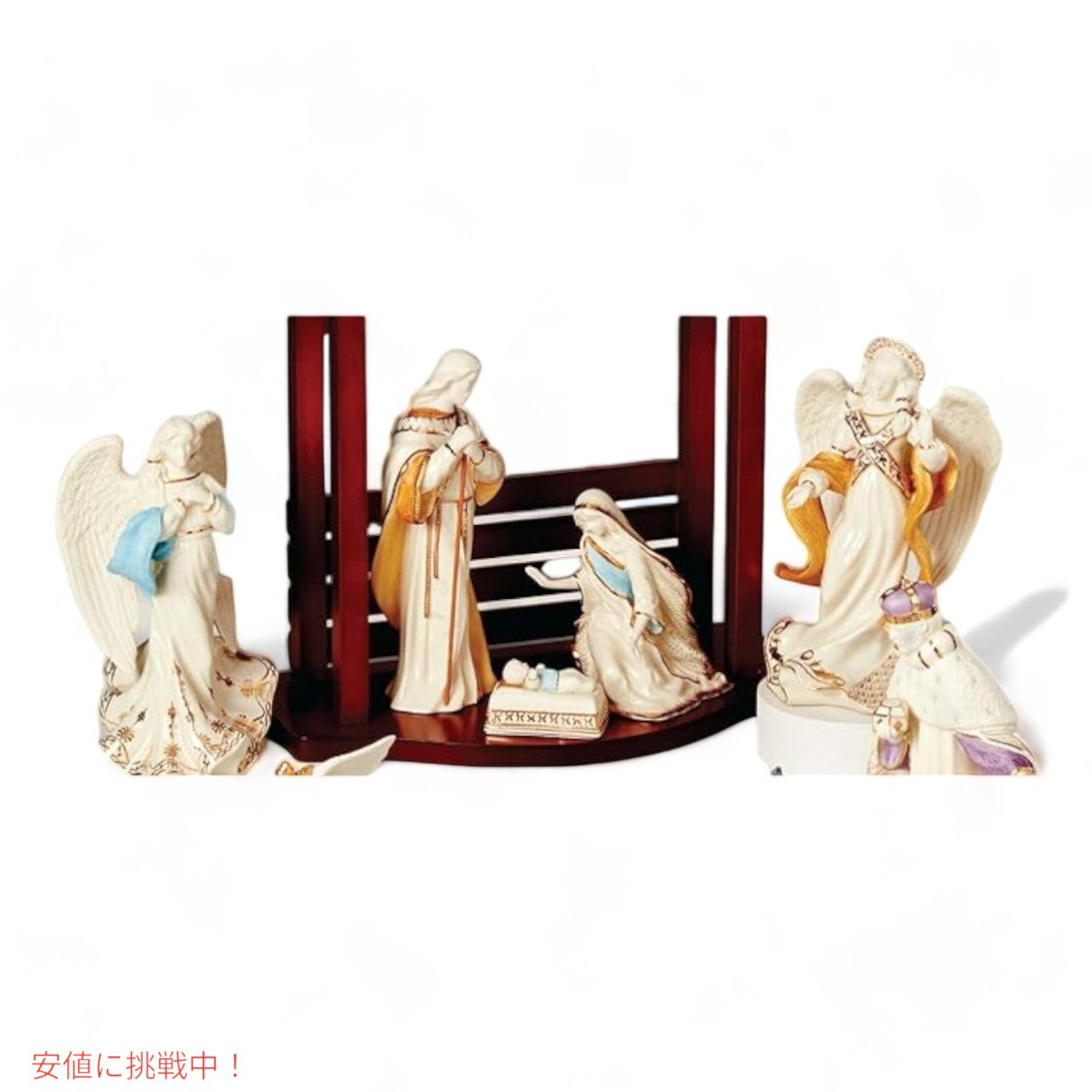 レノックス Lenox ファースト ブレッシング 誕生の天使 希望のフィギュリン  陶磁器 彫像  First Blessing Nativity Angel of Hope Figurine 7