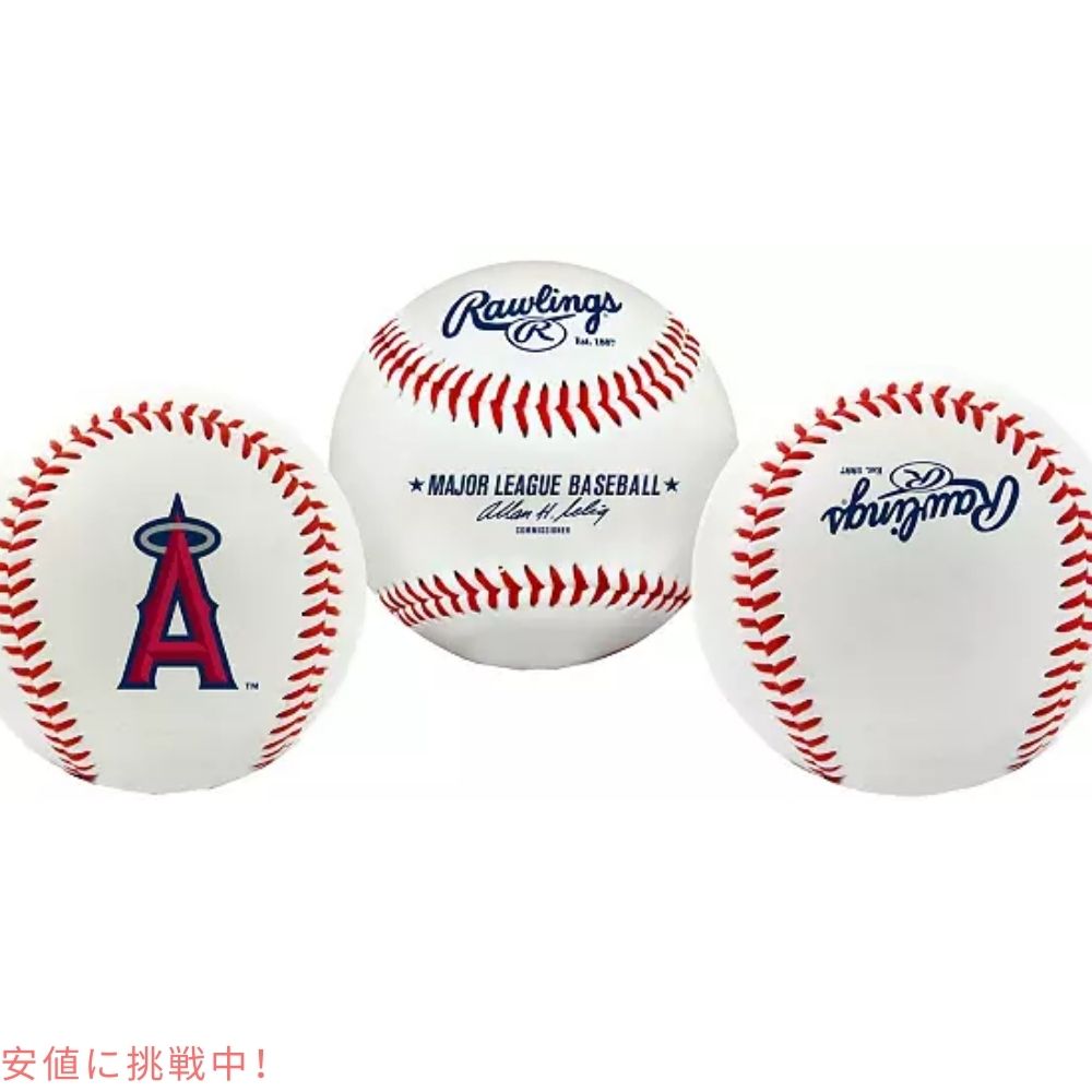 Rawlings MLB オフィシャル チーム ロゴ ベースボール ロサンゼルス エンゼルス Official MLB Team Logo Baseball Los Angeles Angels 3