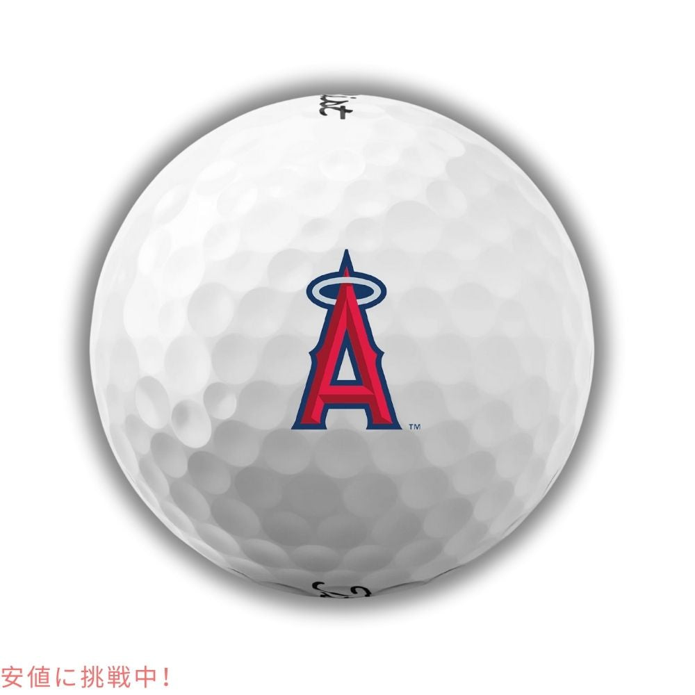 MLB 規定サイズ チームロゴ ゴルフボール 3個 ロサンゼルス エンゼルス 公式ライセンス Team Golf MLB Regulation Size Golf Balls, 3 Pack Los Angeles Angels 3