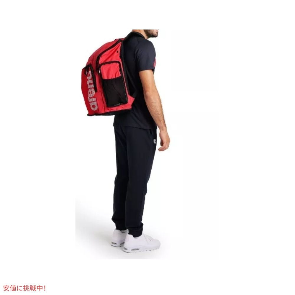ARENA アリーナ リュックサック スイミング アスリート スポーツジム チーム45 バックパック レッドメランジ Team 45 Backpack Red Melange 7