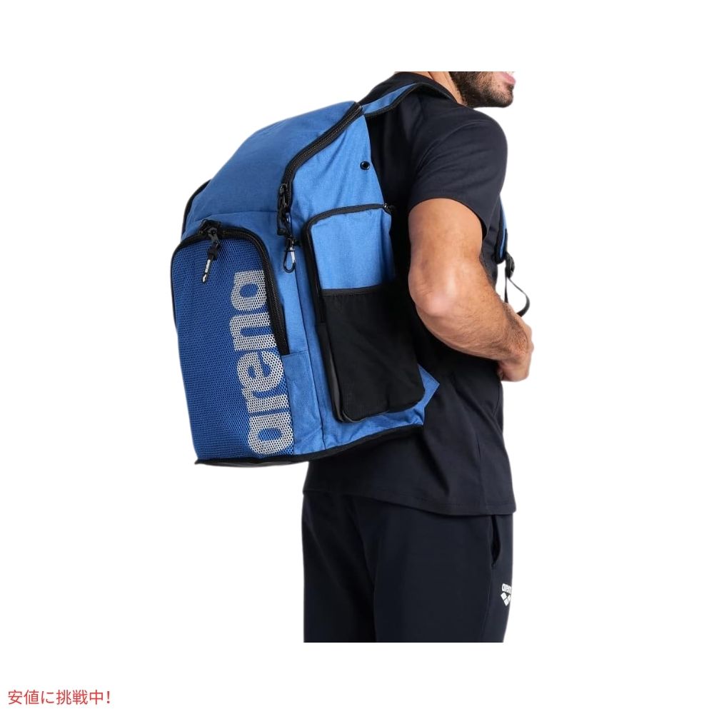 ARENA アリーナ リュックサック スイミング アスリート スポーツ ジム チーム 45 バックパック ロイヤル メランジ Team 45 Backpack Royal Melange 5