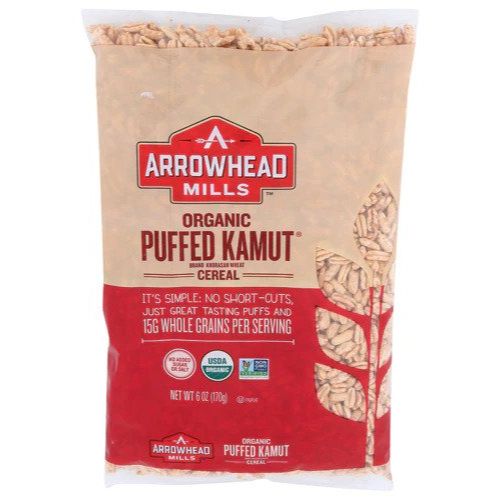 アローヘッドミルズ オーガニック Puffed Kamut シリアル 6 oz 1
