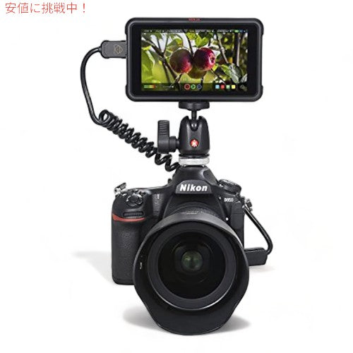 アトモス ニンジャV 4Kp60 10bit HDR ATOMNJAV01 昼間でも視認可能 ブラック Atomos Ninja V 4Kp60 10bit HDR Daylight Viewable 3
