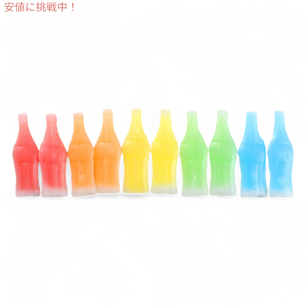 Wax Bottles Candy Drinks, 3lb Bulk Candy ワックスボトル キャンディ 大容量 約160個入り 4