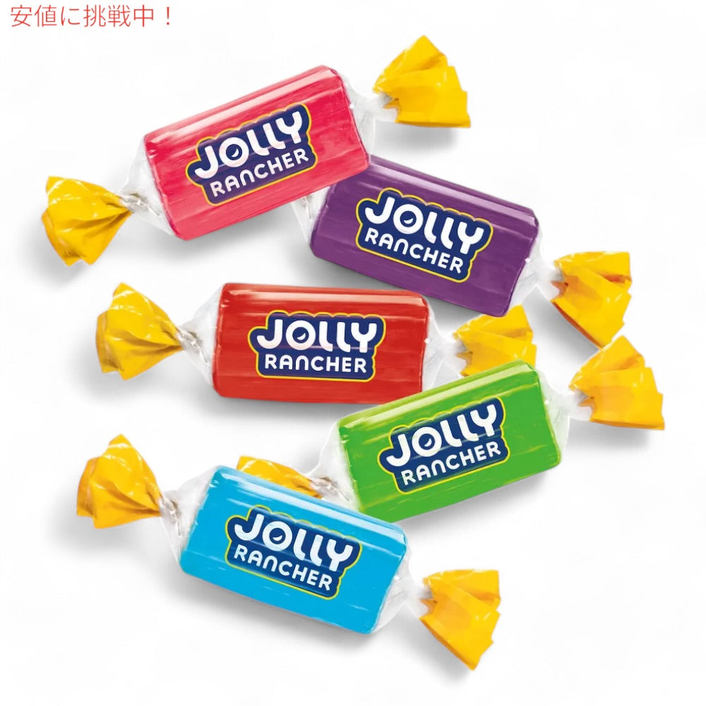 ジョリーランチャー Jolly Rancher ハードキャンディ 飴 フルーツ風味 アソート 198g Hard Candy Peg Bag Candy 7oz 4