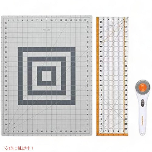 フィスカース カッティングセット Fiskars 95237097J ロータリー ソーイング 3個入 1