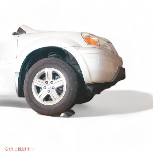 MAXSA(R) INNOVATIONS パーキングマット タイヤ止め ブラック 駐車場 ガレージ ストッパー 品 2