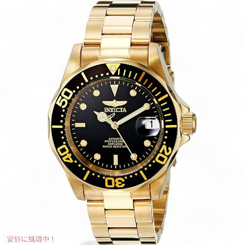 ダイバーコレクション自動ゴールドトーンウォッチ Invicta 8929 メンズプロ 1