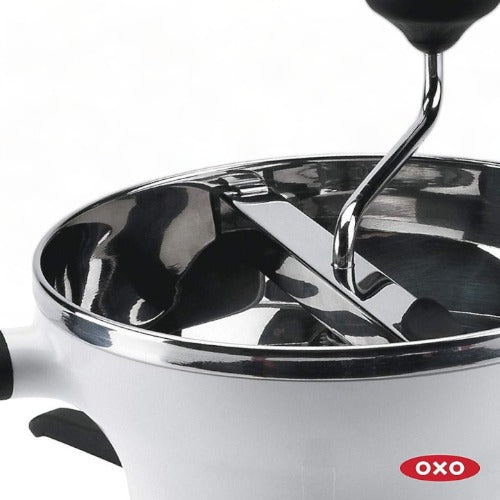 オクソー フードミル OXO 1071478 こし器 回転式 手動 ステンレス 替えディスク付き アメリカーナがお届け! 3