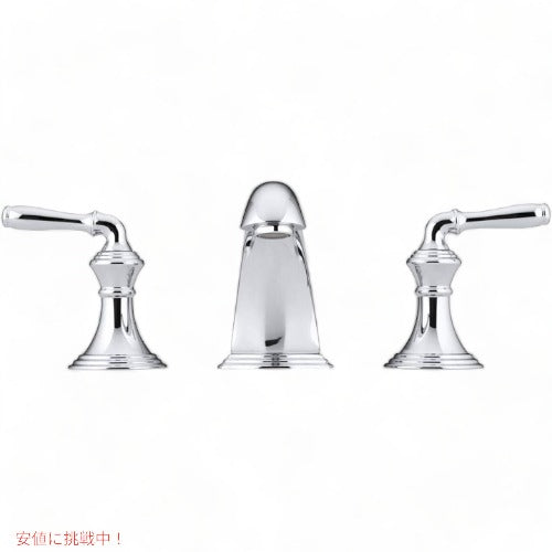 コーラー バスルームフォセット KOHLER K-394-4-CP 洗面所用水栓 2