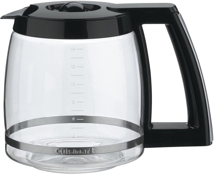 クイジナート 交換用ガラスカラフェ Cuisinart DCC-2200RC ブラック14カップ アメリカーナがお届け! 1