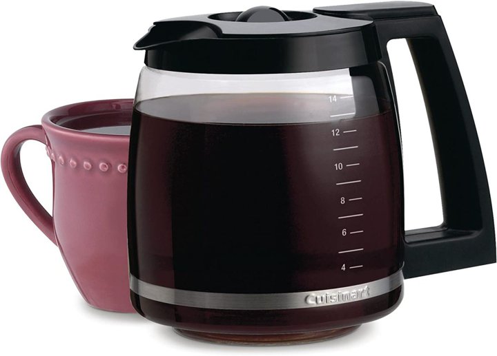 クイジナート 交換用ガラスカラフェ Cuisinart DCC-2200RC ブラック14カップ アメリカーナがお届け! 2