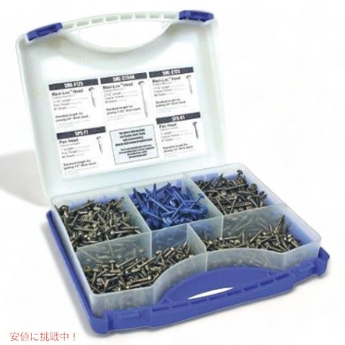 クレッグ Kreg ポケット穴 ねじ キット 5サイズ SK03 セット 品 1
