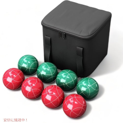 ボッチボールセット Hey! Play! 80-10602 4レッド＆4グリーン アメリカーナがお届け! 2