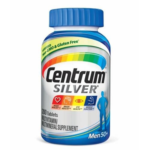 Centrum Silver Men 50+, 200-Count Bottle 1