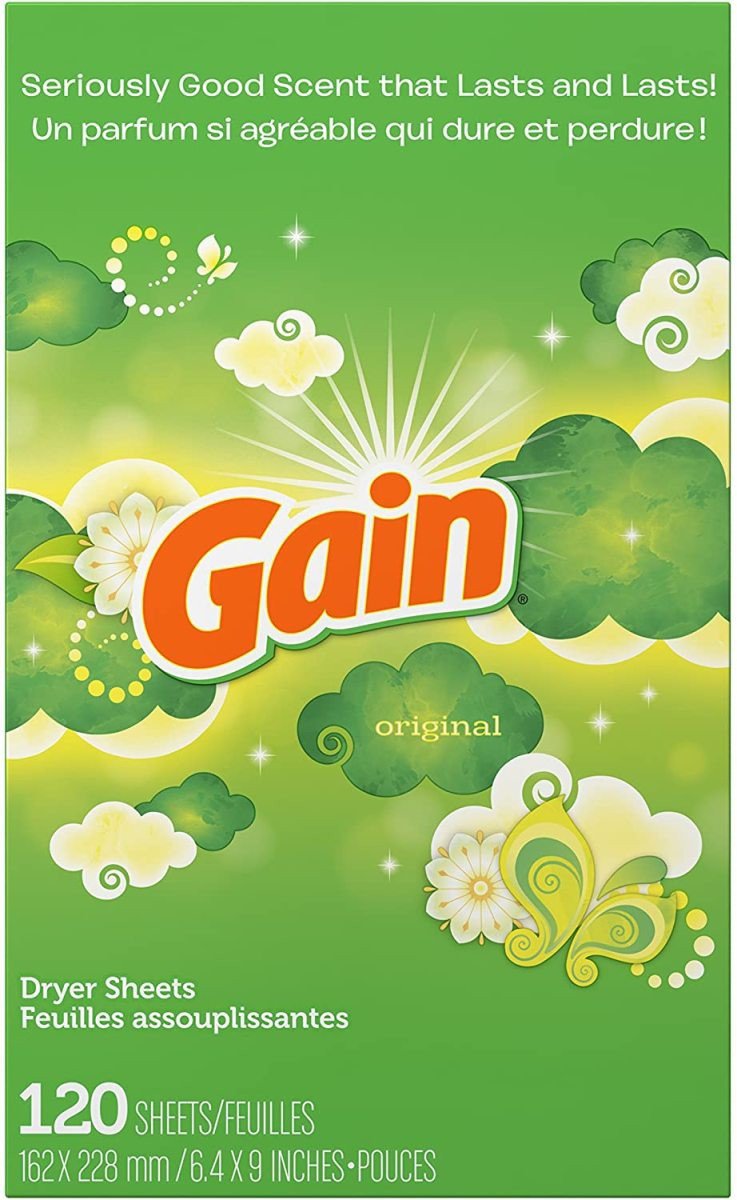 ゲイン ドライヤーシート Gain GW22956 乾燥機  120枚入 オリジナル アメリカーナがお届け! 2