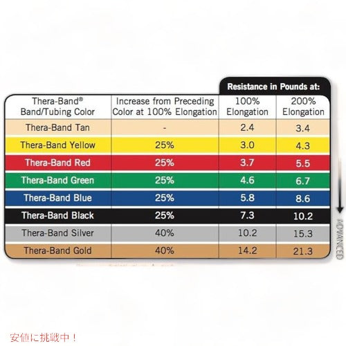 セラバンド Thera Band 45.72 m ブルー エクササイズ ワークアウト ゴムバンド トレーニングチューブ 品 2
